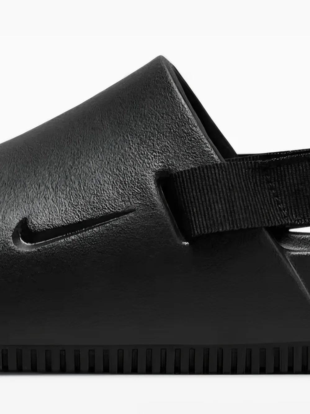 Nike Unisex Black Slip-On Clog Sandals with Heel Strap Size 8 Eur 39 Nwt Black - Picture 4 of 12